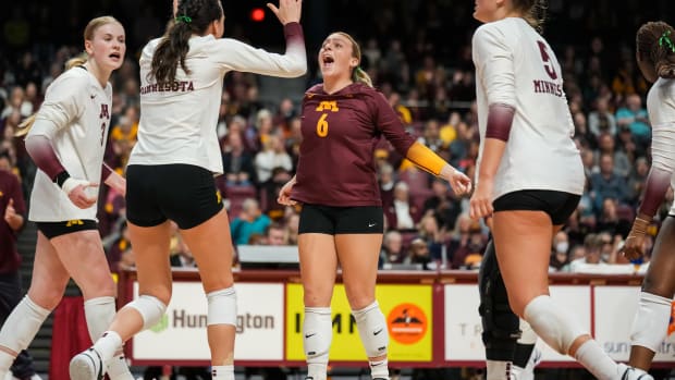 Kylie Murr celebrates